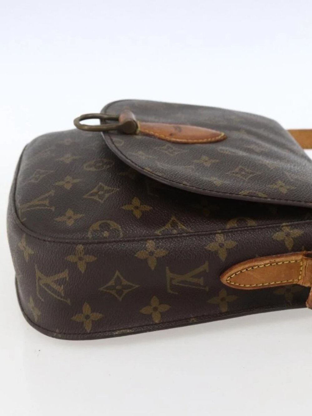 LOUIS VUITTON Monogram Saint Cloud GM Shoulder Bag M51242 LV Auth 171997 - Picture 4 of 16